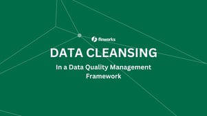 Data Cleansing in a Data Quality Management Framework