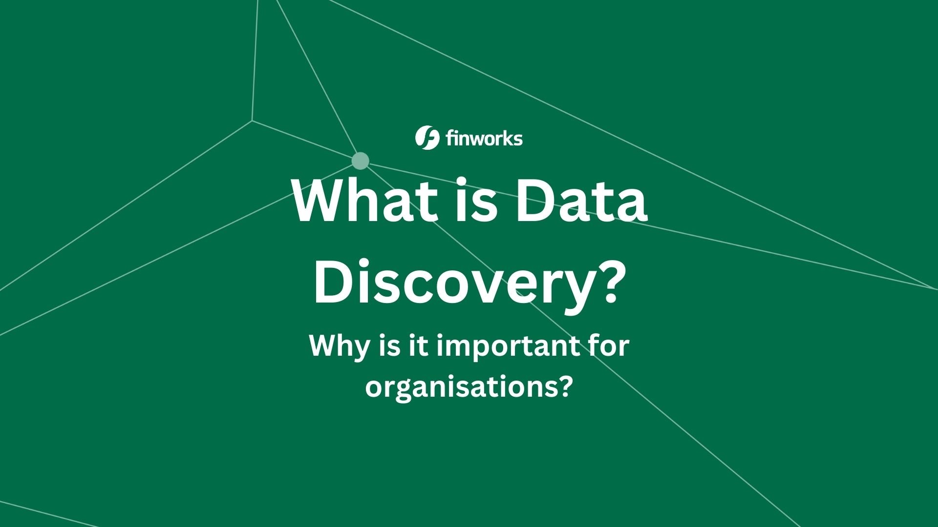 What is Data Discovery?