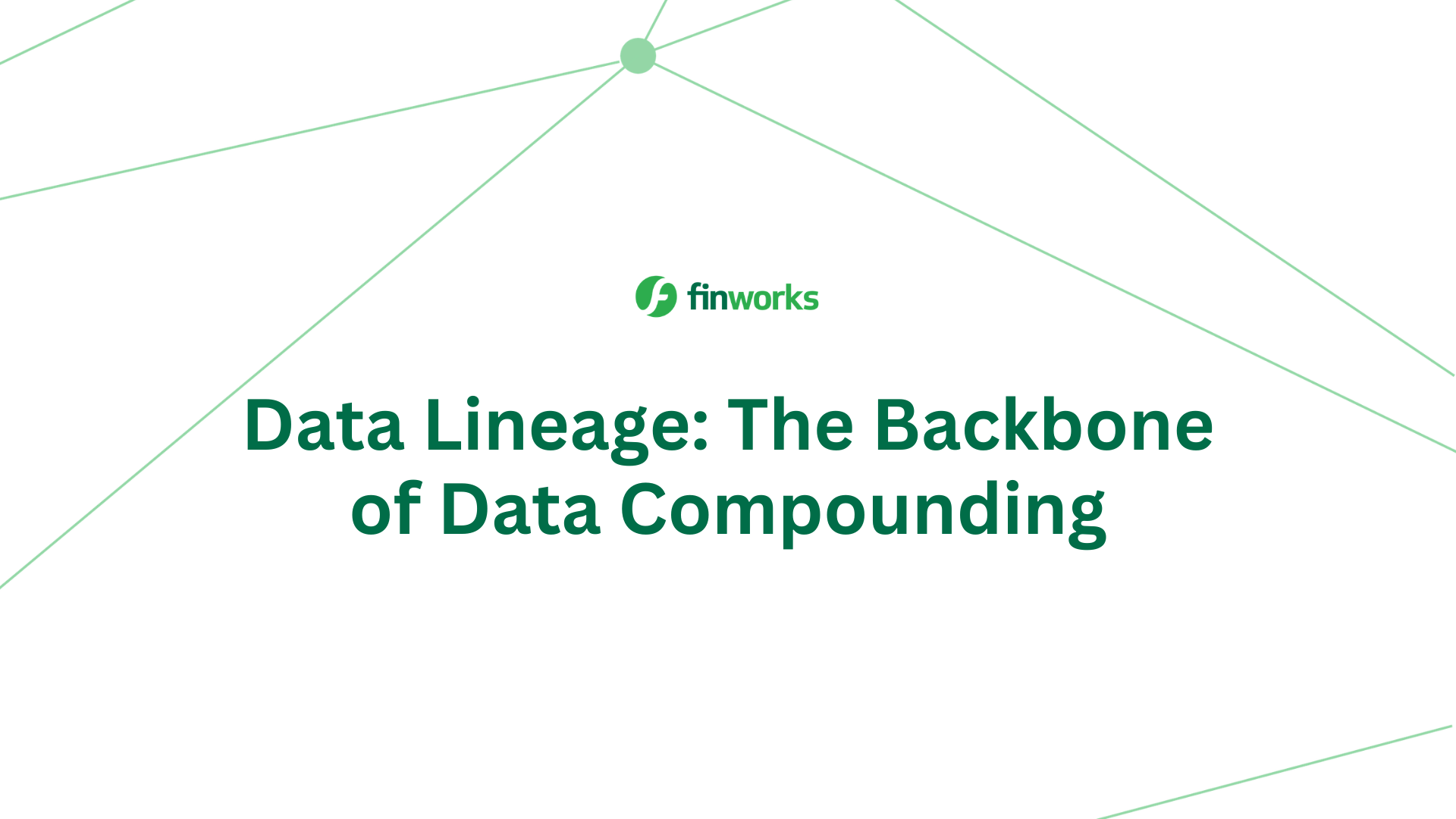 Data Lineage: The Backbone of Data Compounding